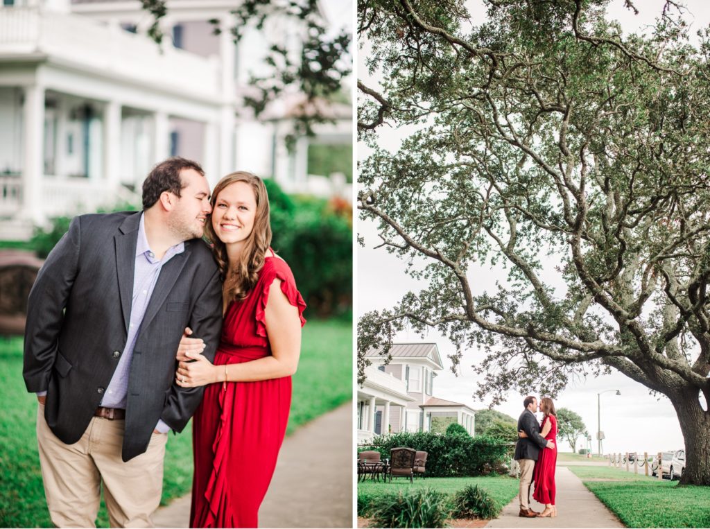 Timeless engagement photos in Southport, NC| Tierney Riggs Photography