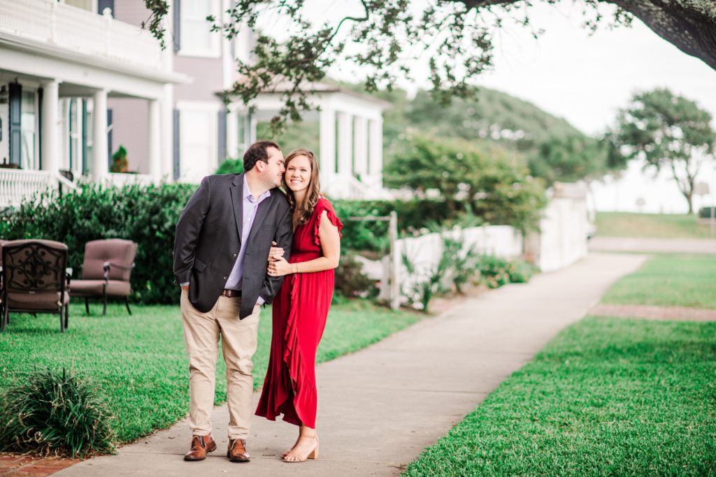 Engagement photos in Southport, NC by Tierney Riggs Photography