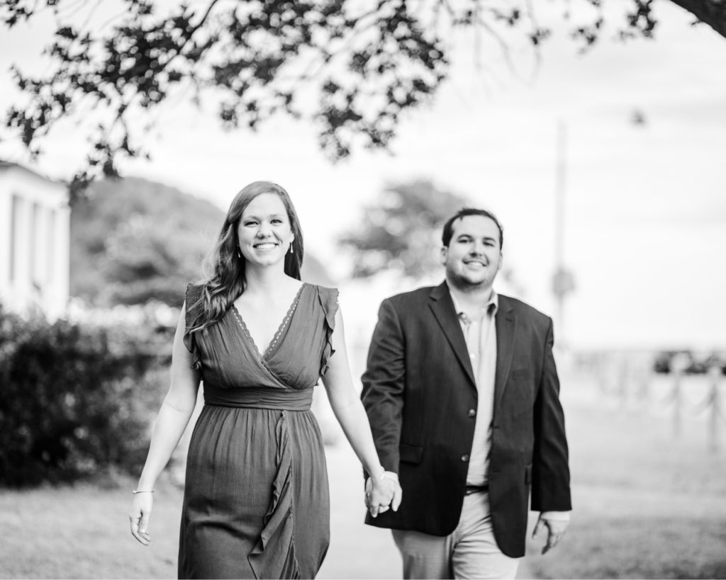 Black and white engagement photos that are timeless by Tierney Riggs Photography