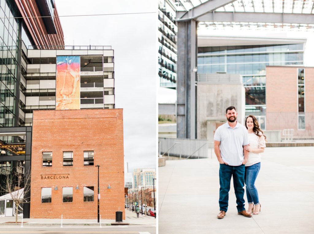 Casual engagement photos is Raleigh NC