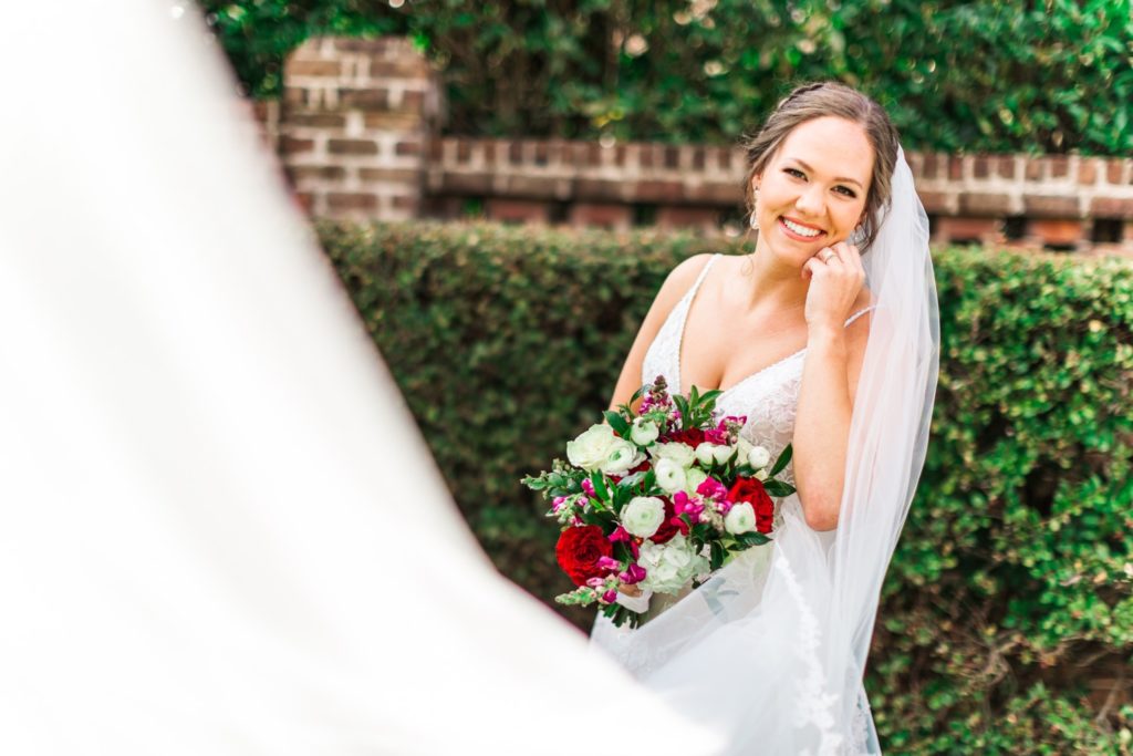 A bridal portrait session in Raleigh, NC
