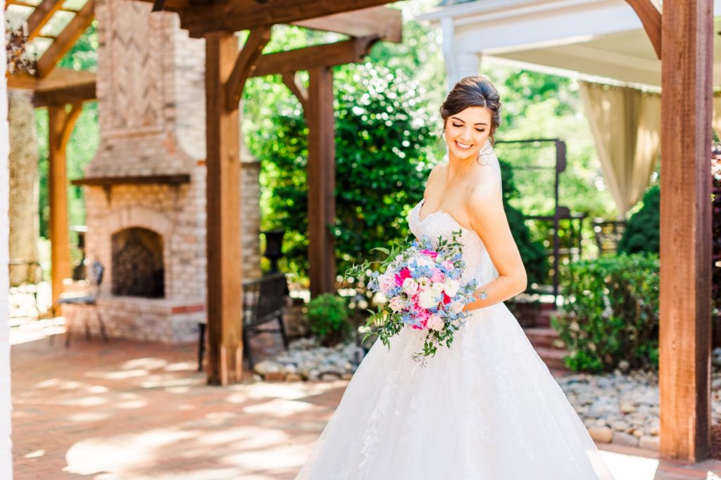 A beautiful ball gown from New York Bride in Raleigh NC
