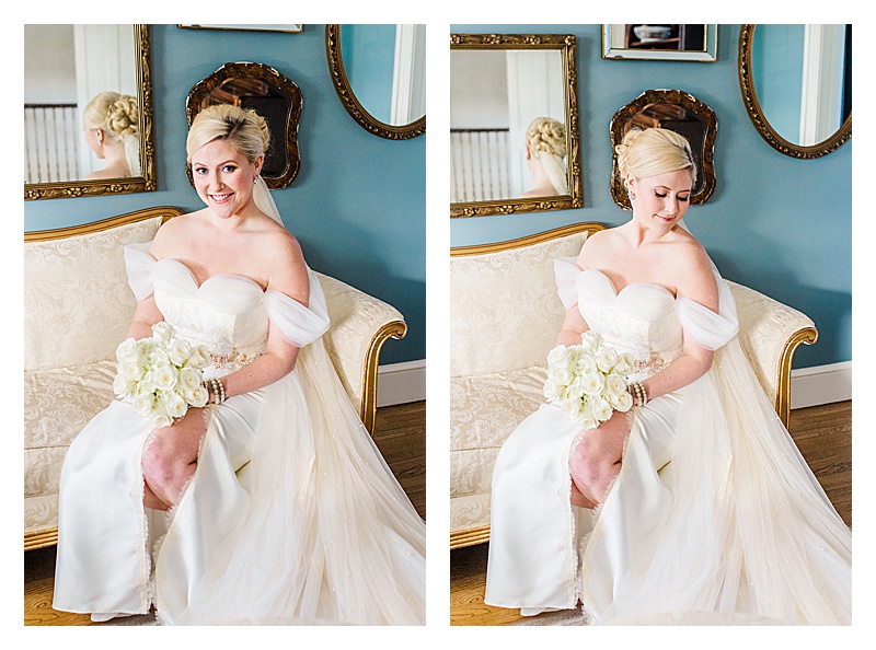 Bridal portraits captured by Raleigh wedding photographer Tierney Riggs