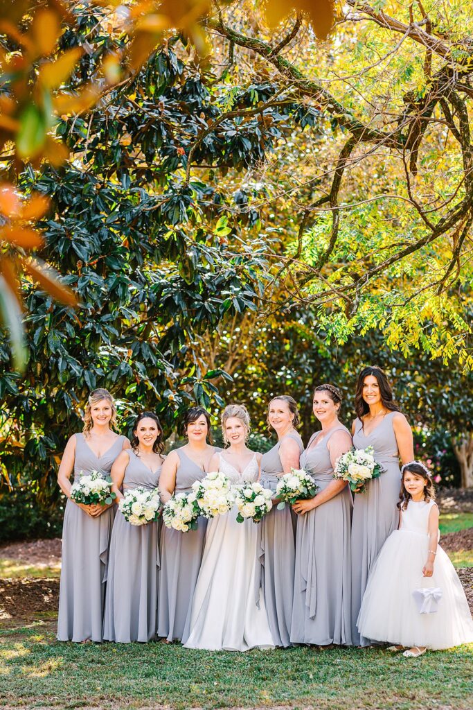 BRIDESMAIDS AND FLOWER GIRL AT THE SUTHERLAND