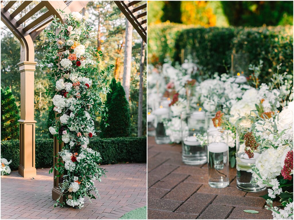 Autumn Florals from Flowers on Broad Street at the Highgrove Estate| Raleigh, NC Wedding Photographer Tierney Riggs Photography
