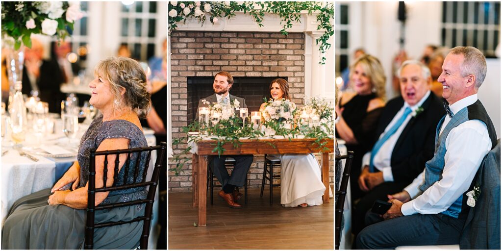 Wedding Reception at the Highgrove Estate in Fuquay-Varina captured by Raleigh wedding photographer, Tierney Riggs
