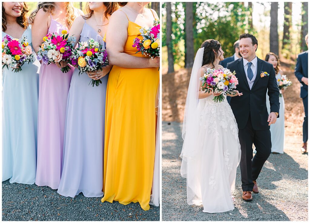 A Colorful Wedding at the Upchruch in Cary, NC