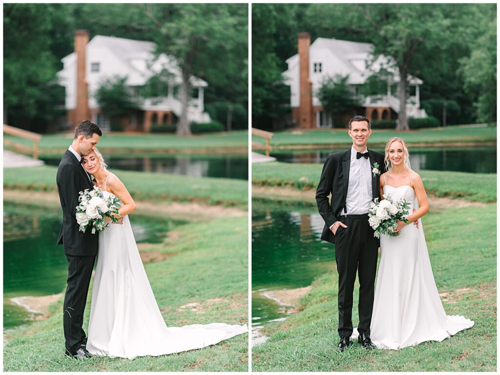 Wedding portraits at Walnut Hill in Raleigh, NC