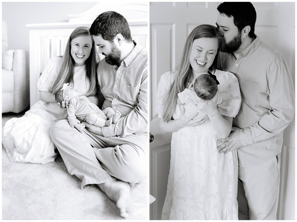 Newborn photographer in Cary, North Carolina capturing newborn photographs